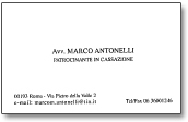 Avvocato Marco Antonelli - Recapiti